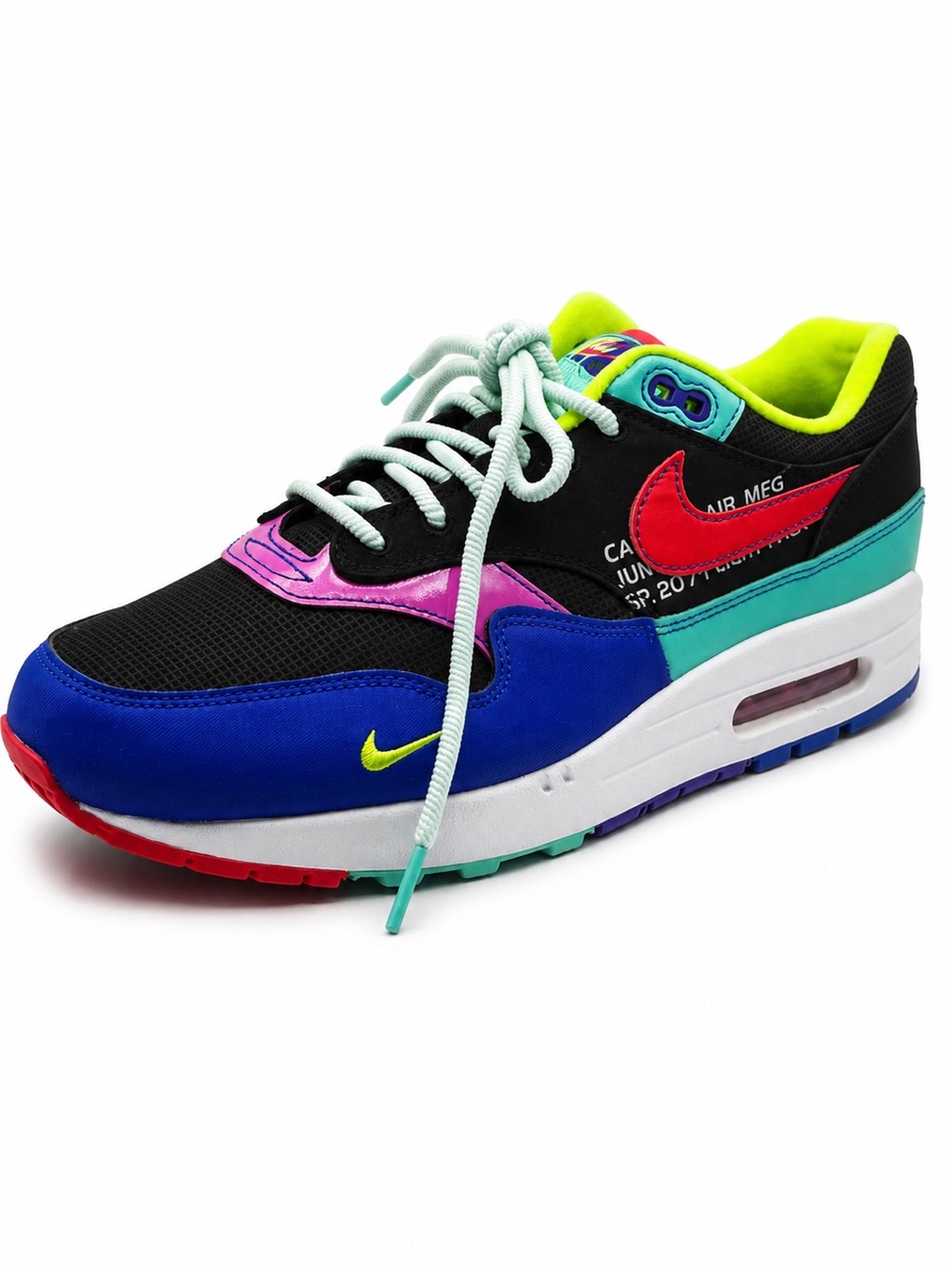 Nike Air Max 1 Multi-Color Sneakers Men’s Size 10.5 NEW Without Box